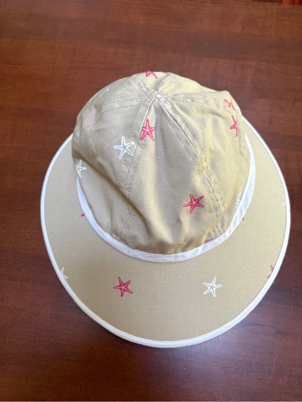 Beige Starfish Sun Hat